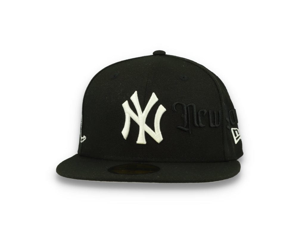 59FIFTY Script New York Yankees Black/White - LOKK