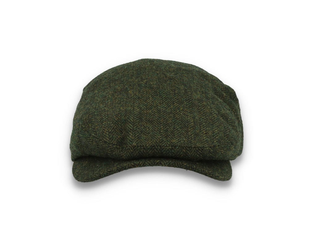 Barbour Barlow Flat Cap Grey Herringbone - LOKK