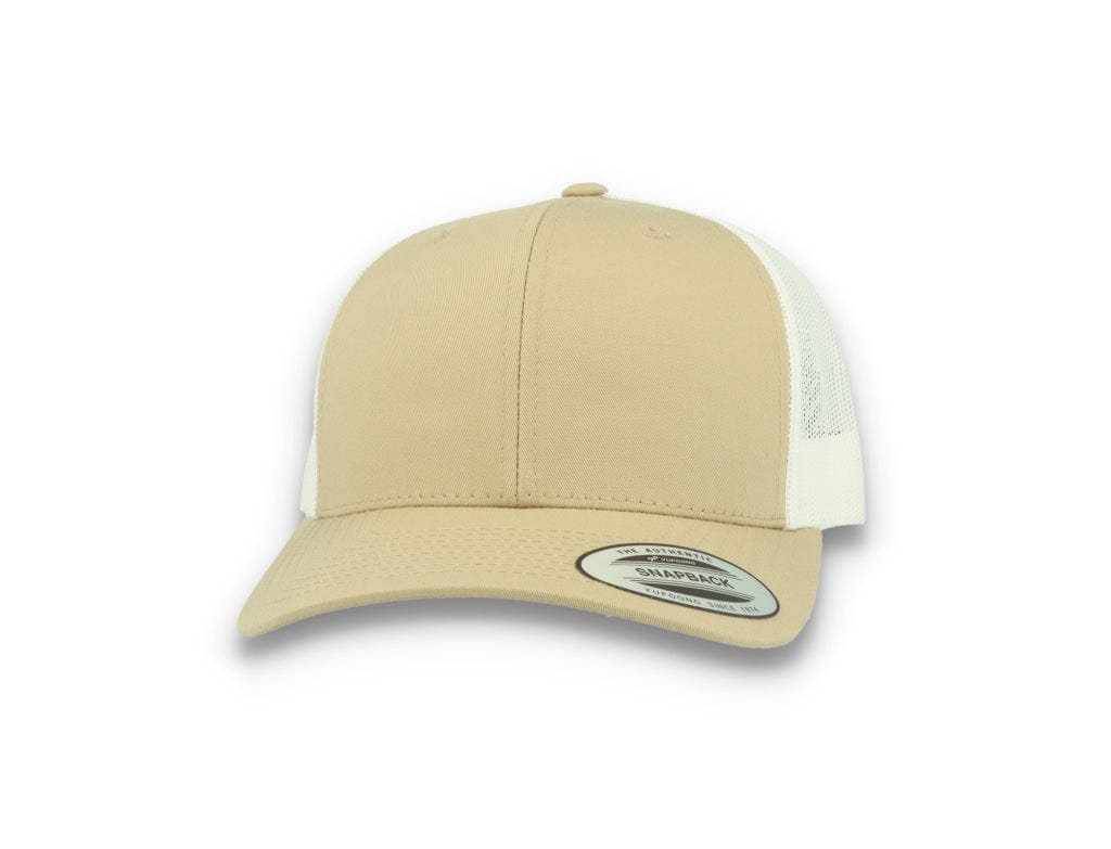 Flexfit 6606T Retro Trucker Khaki/White - LOKK