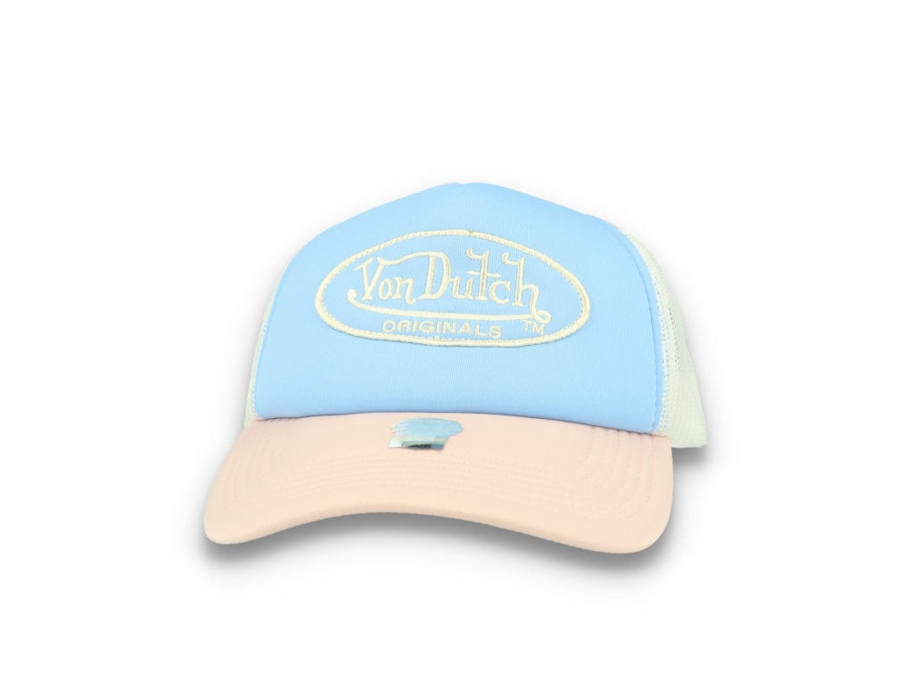 Von Dutch Trucker Cap Tampa Foam Blue/Pink - LOKK