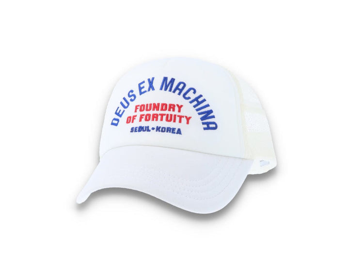 Trucker Cap White Fortuity - LOKK