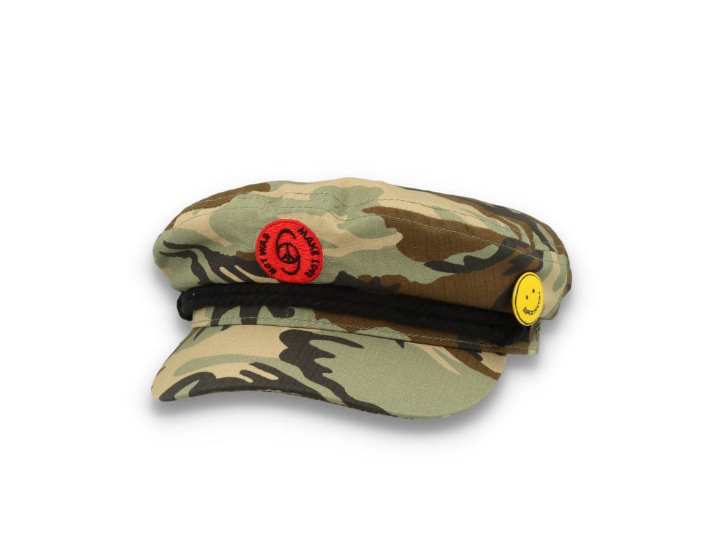 Brixton Fiddler Cap Camo Surplus - LOKK