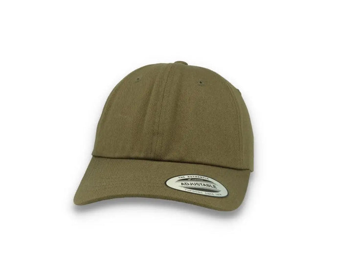 Buck Green Dad Cap Low Profile Cotton Twill - Yupoong 6245CM Buck - LOKK