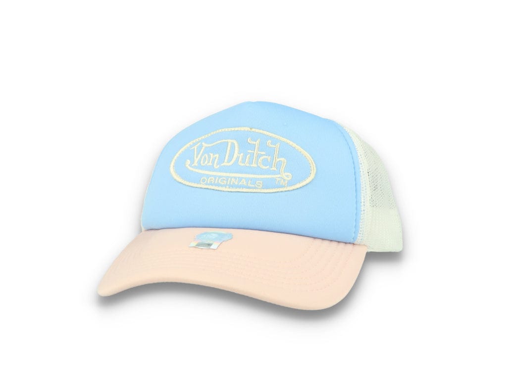 Von Dutch Trucker Cap Tampa Foam Blue/Pink - LOKK