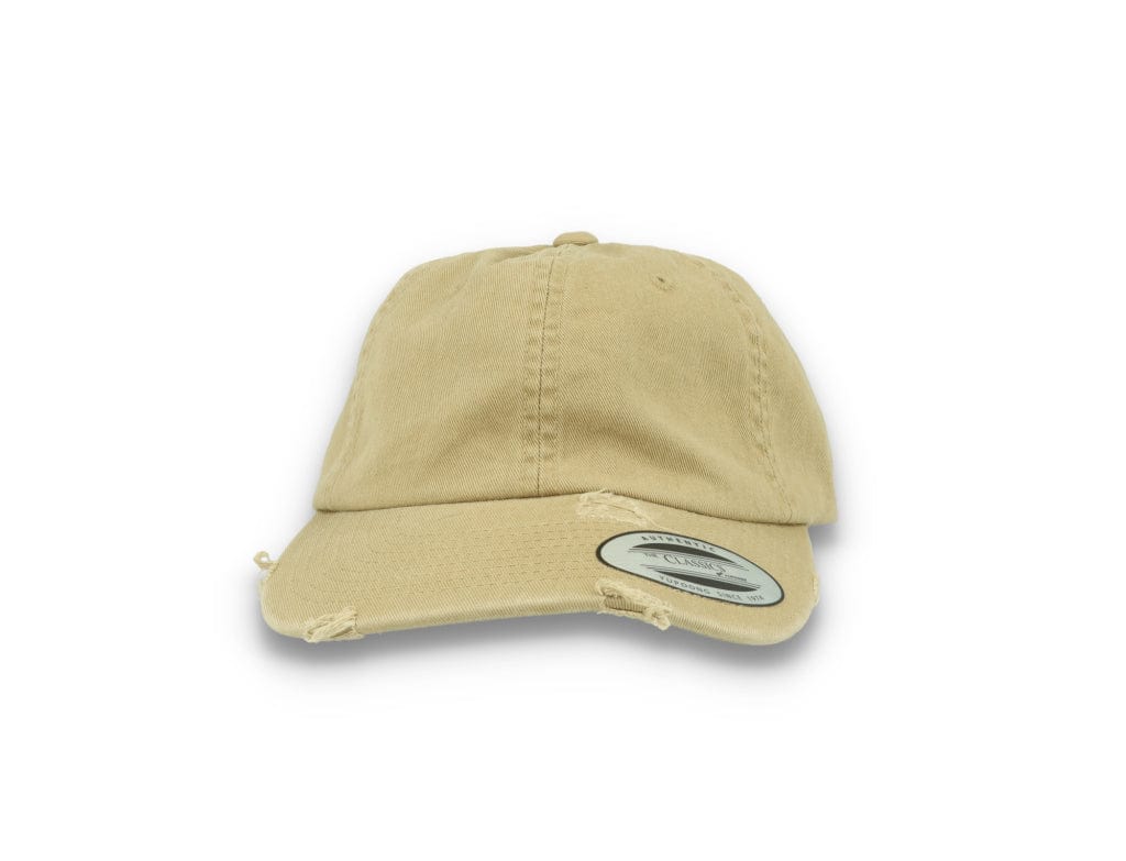 Low Profile Destroyed Cap Khaki 6245DC - LOKK