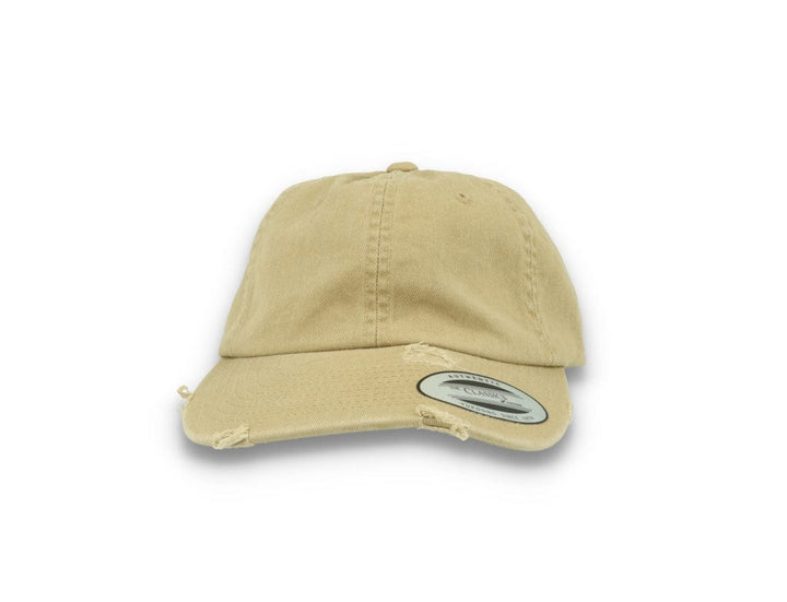 Low Profile Destroyed Cap Khaki 6245DC - LOKK