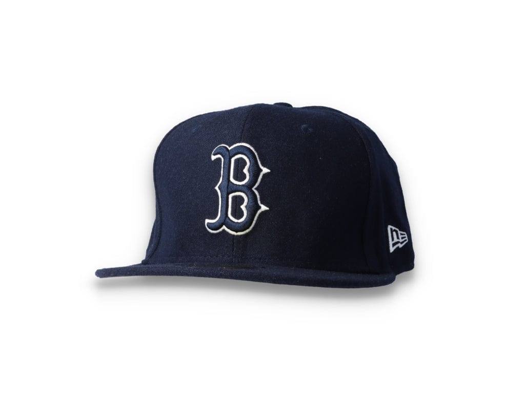 59FIFTY Melton Wool Boston Red Sox Navy/White - LOKK