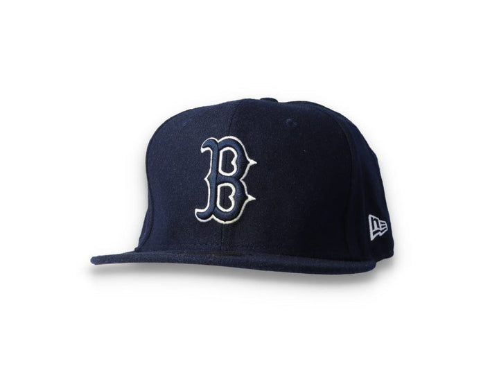 59FIFTY Melton Wool Boston Red Sox Navy/White - LOKK
