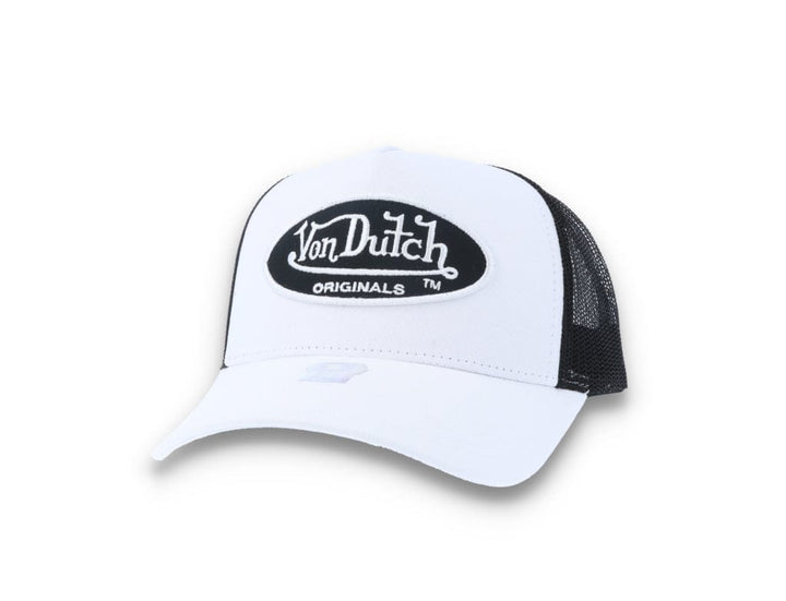Von Dutch Trucker Cap Boston White/Black - LOKK