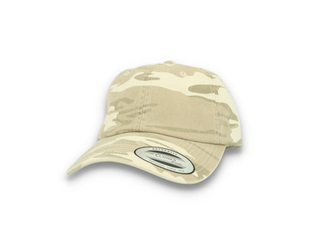 Low Profile Camo Washed Cap 6245CW Desert Camo - LOKK