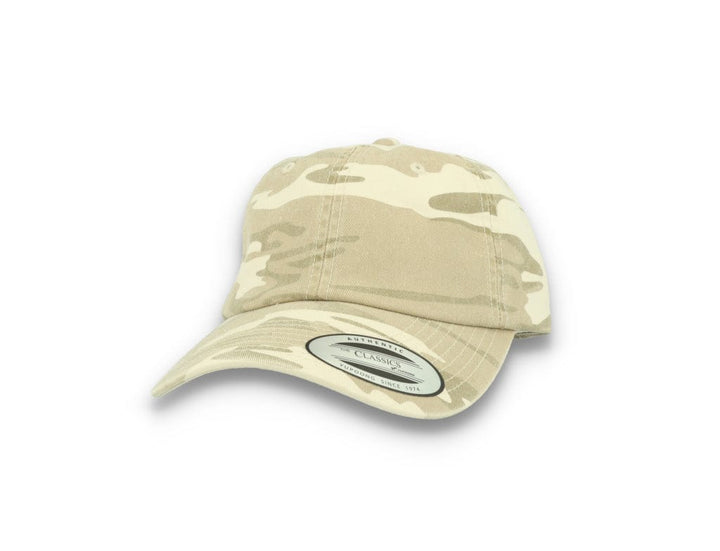 Low Profile Camo Washed Cap 6245CW Desert Camo - LOKK