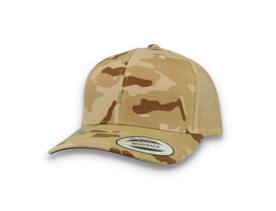 Yupoong 6606MC Multicam Khaki