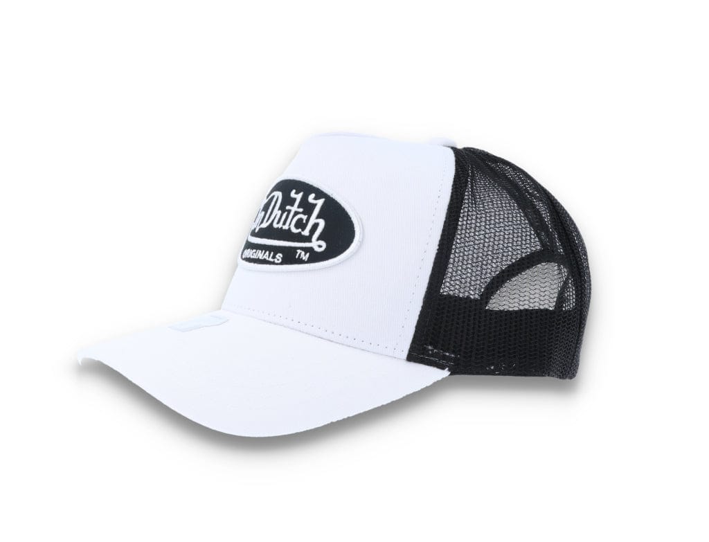 Von Dutch Trucker Cap Boston White/Black - LOKK