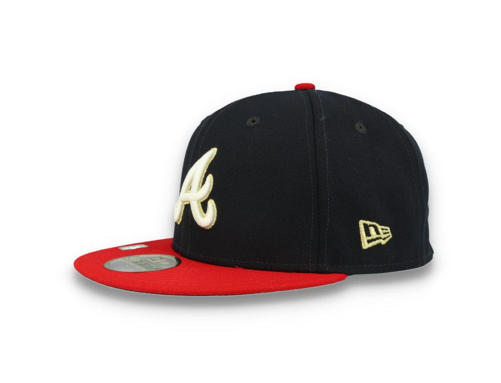 59FIFTY Gold Atlanta Braves - LOKK