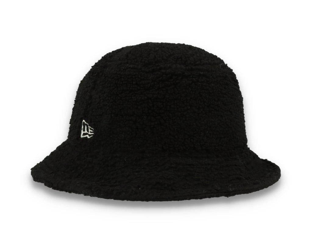 Bucket Hat Womens Borg Black - LOKK