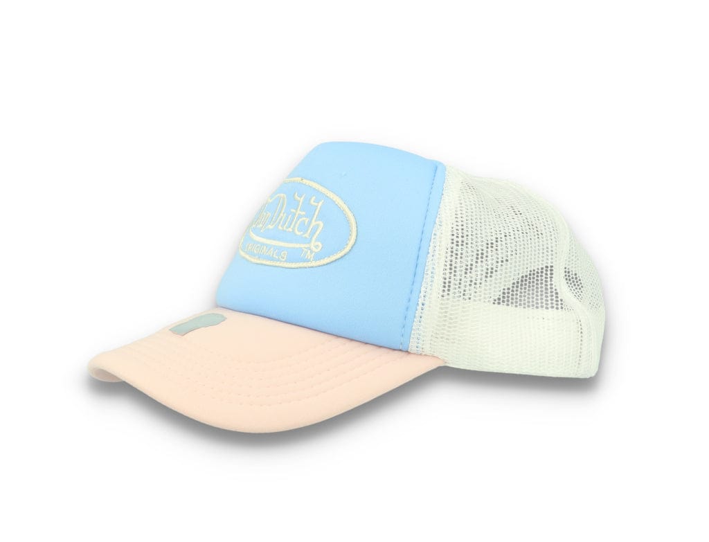 Von Dutch Trucker Cap Tampa Foam Blue/Pink - LOKK