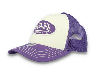 Trucker Boston White/Purple