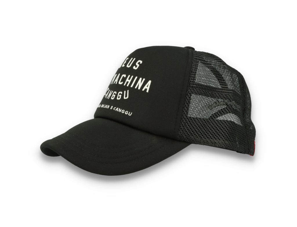 Trucker Cap Black Deus Canggu Address - LOKK