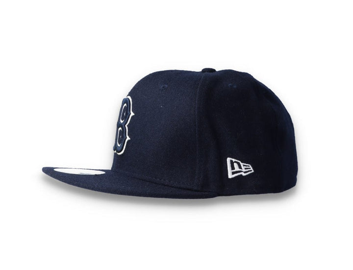 59FIFTY Melton Wool Boston Red Sox Navy/White - LOKK