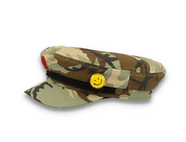 Brixton Fiddler Cap Camo Surplus - LOKK