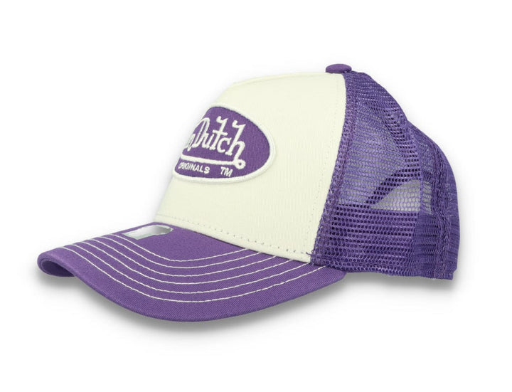 Trucker Boston White/Purple - LOKK