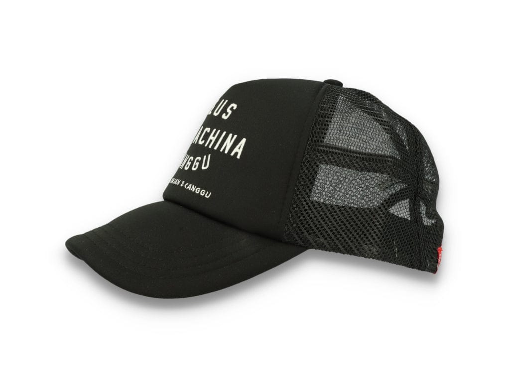 Trucker Cap Black Deus Canggu Address - LOKK