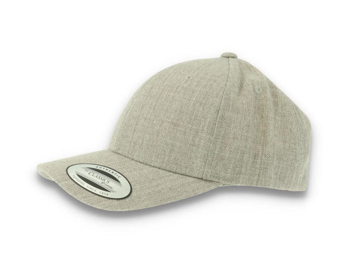 Snapback Baseball Cap Heather Grey 6363SP - LOKK