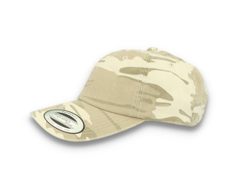 Low Profile Camo Washed Cap 6245CW Desert Camo - LOKK