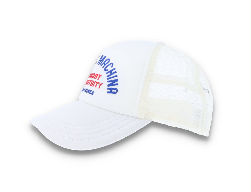 Trucker Cap White Fortuity - LOKK
