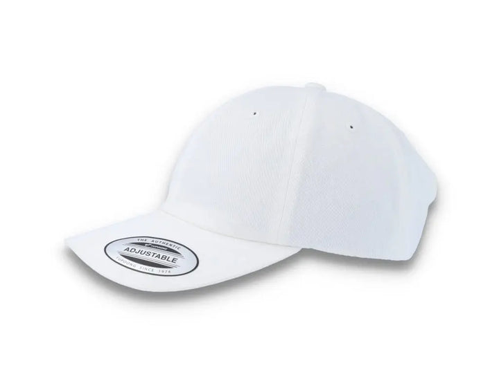 White Dad Cap Low Profile Cotton Twill - Yupoong 6245CM - LOKK