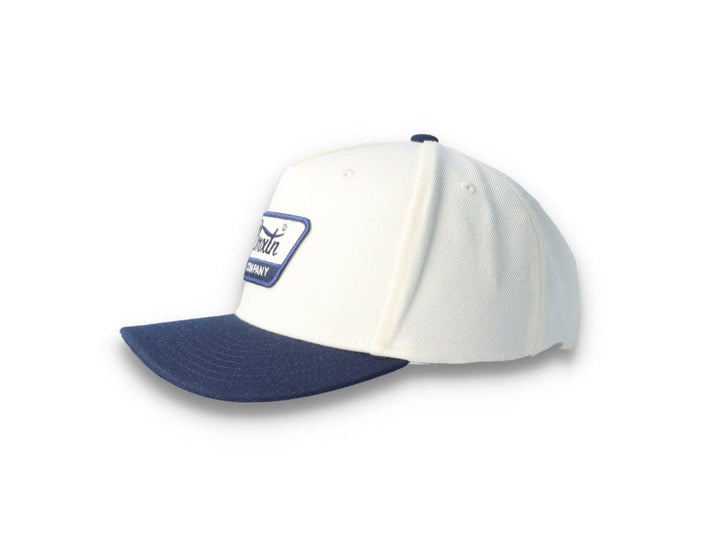Snapback Cap White/Navy Linwood - LOKK