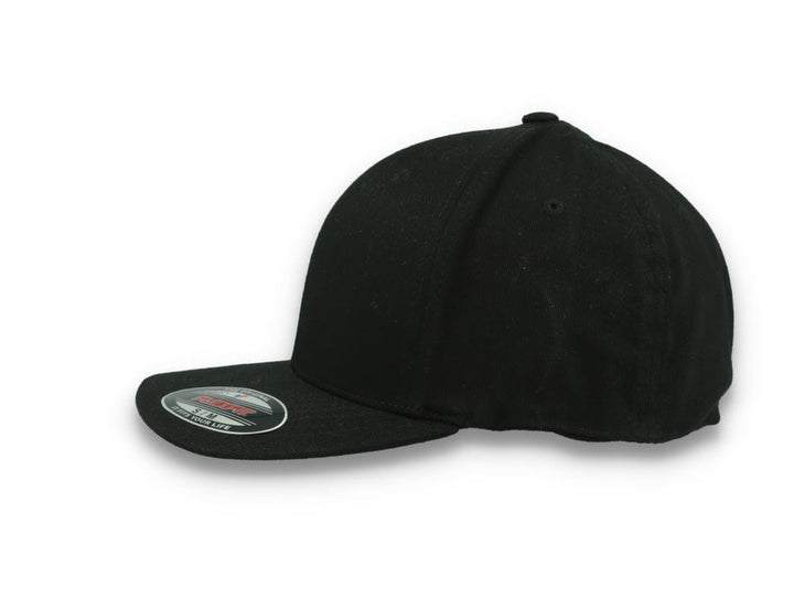Black Organic Cap Flexfit Cotton 6277 - LOKK