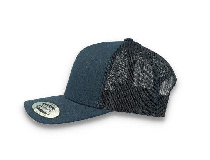 Trucker Cap Navy 5-Panel Retro Trucker 6506 - LOKK