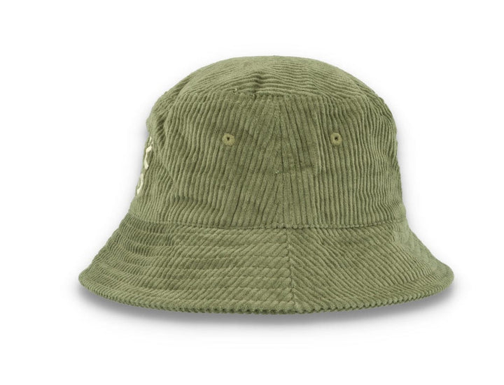 Bucket Hat Olive Green Free & Easy Don't Trip Fat Corduroy - LOKK
