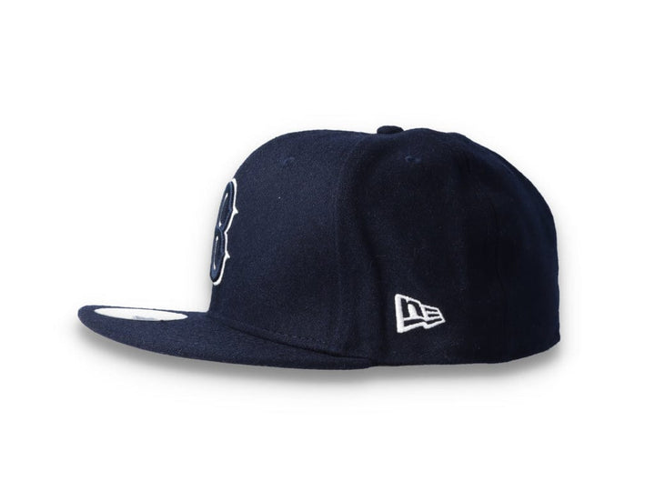 59FIFTY Melton Wool Boston Red Sox Navy/White - LOKK