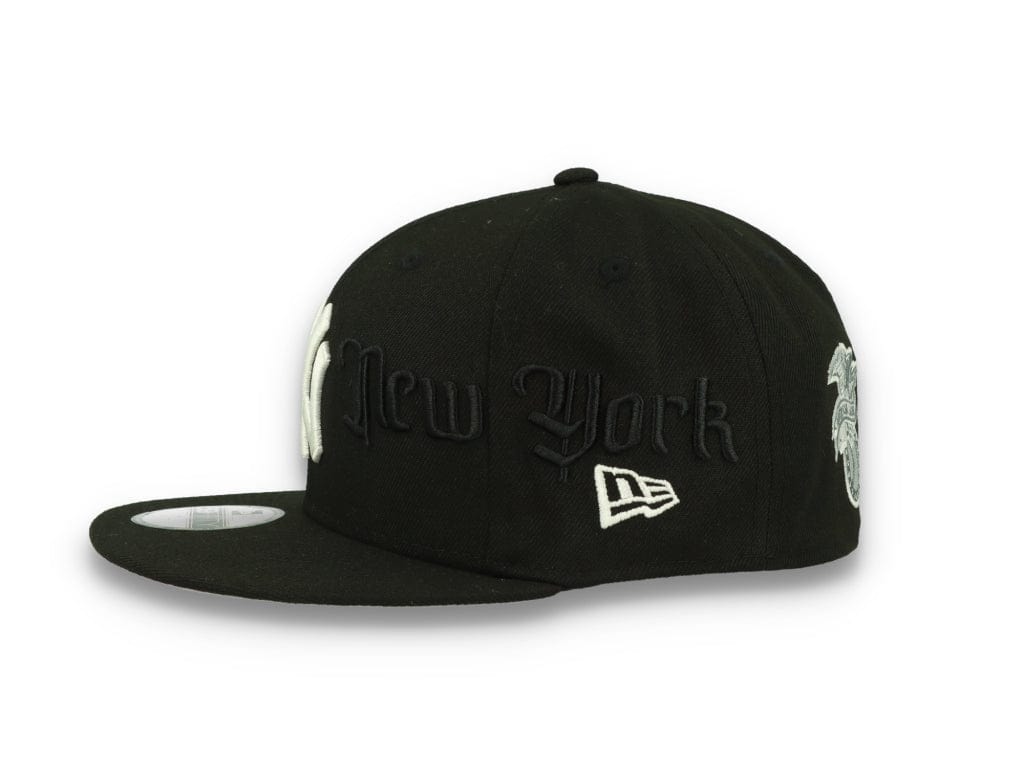 59FIFTY Script New York Yankees Black/White - LOKK