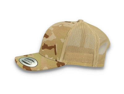 Yupoong 6606MC Multicam Khaki
