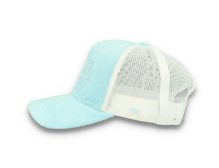 Von Dutch Trucker Cap Miami Velvet Light Blue/White - LOKK