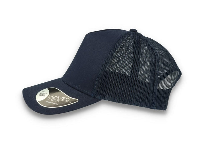 Trucker Cap Navy/Navy Atlantis Rapper Cotton - LOKK