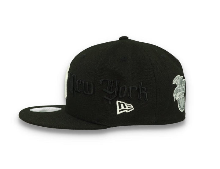 59FIFTY Script New York Yankees Black/White - LOKK