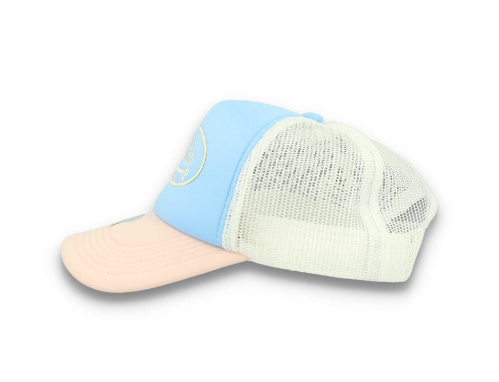 Von Dutch Trucker Cap Tampa Foam Blue/Pink - LOKK