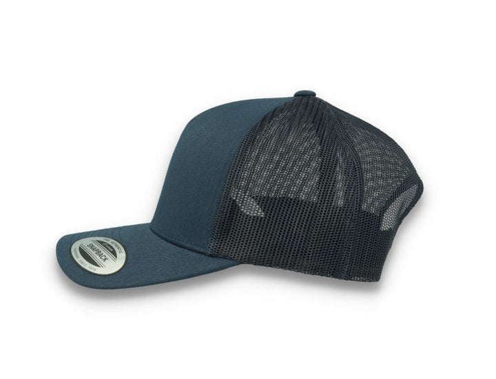 Trucker Cap Navy 5-Panel Retro Trucker 6506 - LOKK