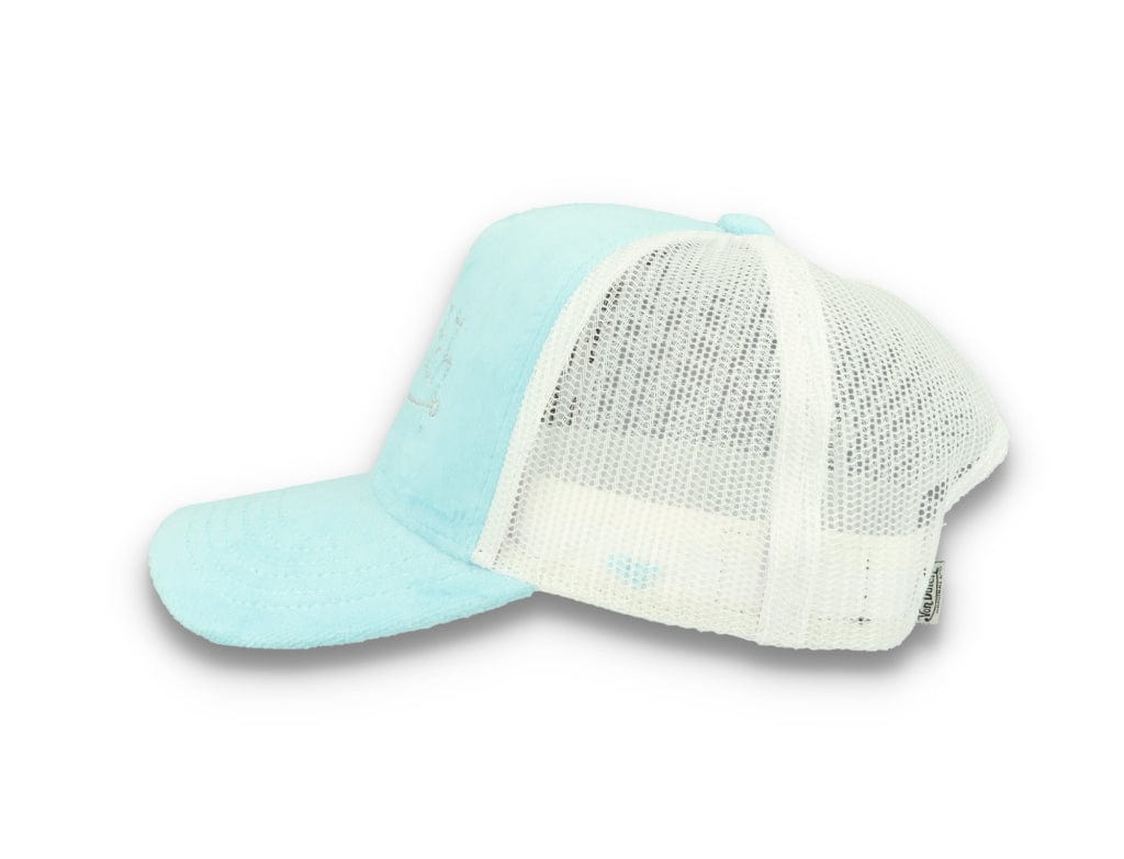 Von Dutch Trucker Cap Miami Velvet Light Blue/White - LOKK
