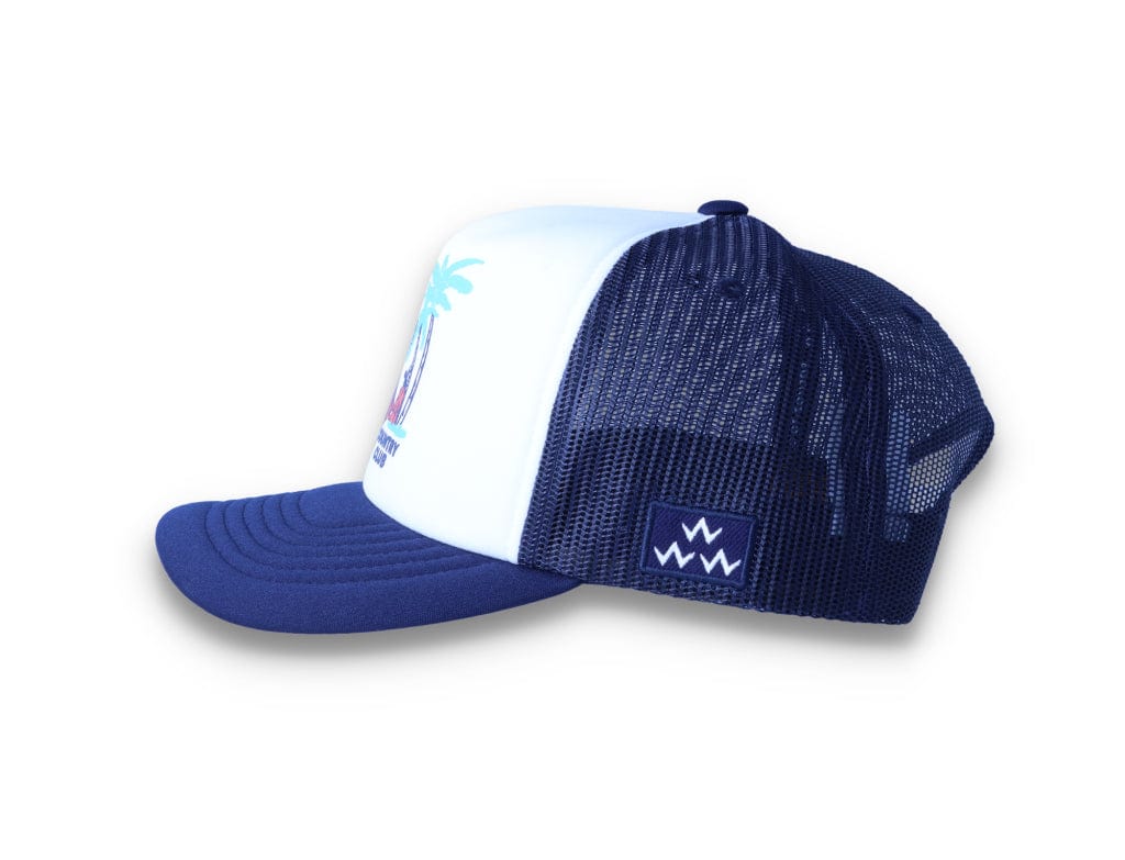Trucker Cap Aloha Club White/Navy - LOKK