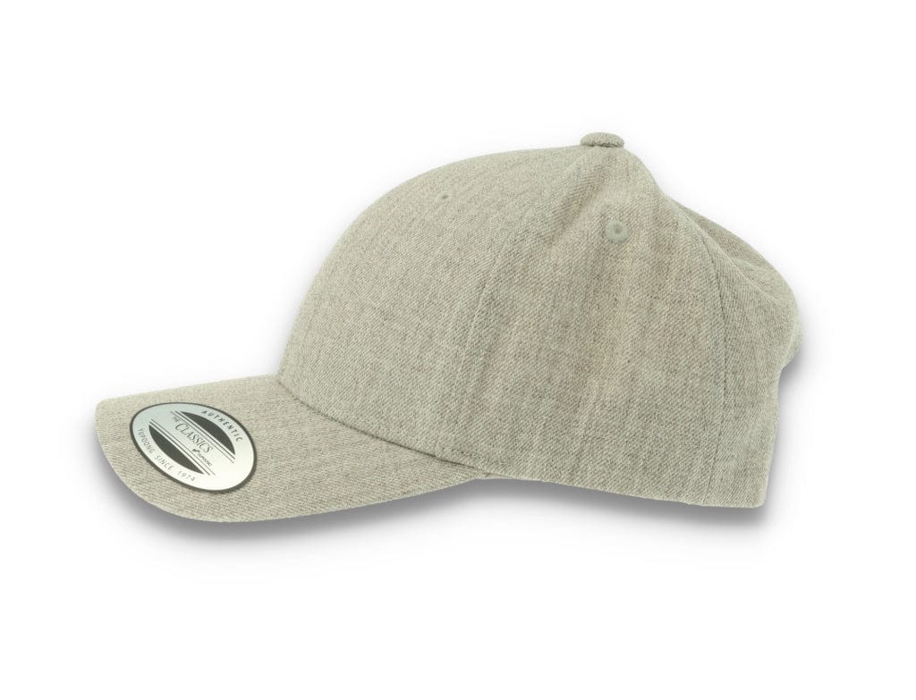 Snapback Baseball Cap Heather Grey 6363SP - LOKK