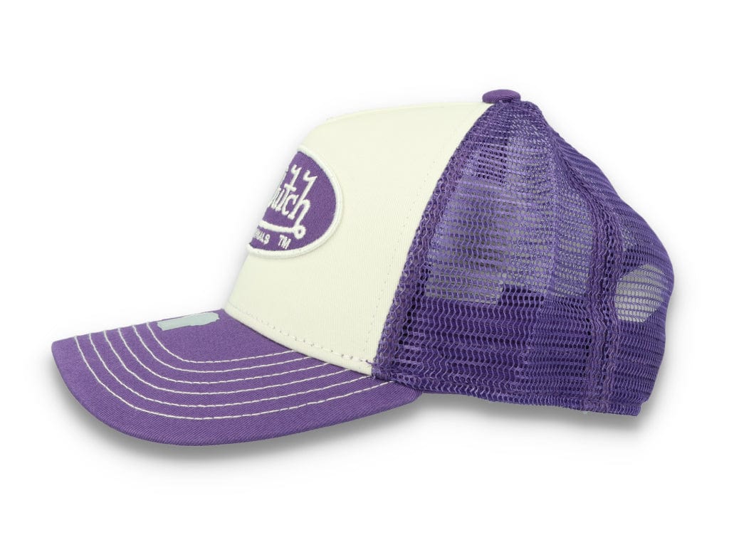 Trucker Boston White/Purple - LOKK