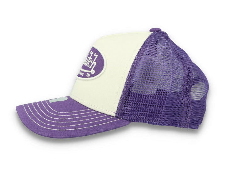 Trucker Boston White/Purple - LOKK