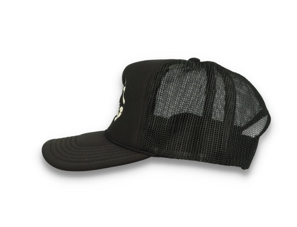 Trucker Cap Free & Easy Don't Trip Black/Black - LOKK