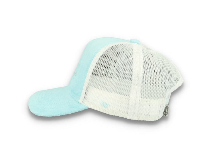 Von Dutch Trucker Cap Miami Velvet Light Blue/White - LOKK