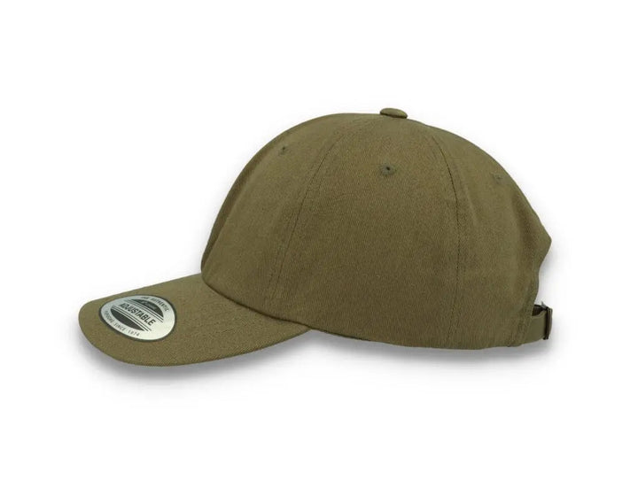 Buck Green Dad Cap Low Profile Cotton Twill - Yupoong 6245CM Buck - LOKK